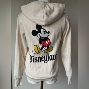 ✨Disneyland Crystal Rhinestone Mickey Mouse Zip Up Hoodie/Sweatshirt✨